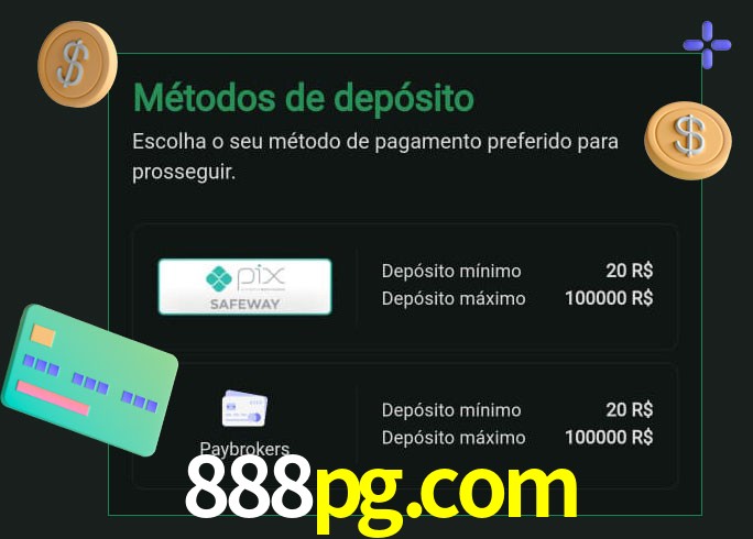 O cassino 888pg.com oferece uma grande variedade de métodos de pagamento